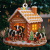 Ornement En Bois Personnalisé - Cadeaux De Noël Et D’Anniversaire Pour Femmes Et Hommes - La Vie Est Plus Belle Avec Des Meuh