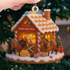 Ornement En Bois Personnalisé - Cadeaux De Noël Et D’Anniversaire Pour Femmes Et Hommes - Restez Calme Et Continuez La Ferme
