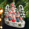 Ornement En Acrylique Personnalisé En Forme De Nain - Cadeaux De Noël Et D’Anniversaire Pour Maman, Grand-Mère, Enfants - Mes Petits-Enfants Sont Spéciaux