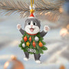 Ornement En Acrylique Personnalisé - Cadeaux De Noël Et D’Anniversaire Pour Amoureux Des Chats, Maman Et Papa Chats - Les Pattes Rendent Les Fêtes Plus Chaleureuses