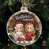 Ornement En Acrylique Personnalisé - Cadeaux De Noël Et D’Anniversaire Pour Meilleures Amies, Femmes, Sœurs, BFF - L’Amitié Illumine Mes Fêtes