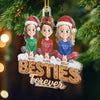 Ornement En Acrylique Personnalisé - Cadeaux De Noël Et D’Anniversaire Pour Meilleures Amies, Femmes, Sœurs, BFF - Âmes Sœurs Pour Toujours