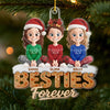 Ornement En Acrylique Personnalisé - Cadeaux De Noël Et D’Anniversaire Pour Meilleures Amies, Femmes, Sœurs, BFF - Âmes Sœurs Pour Toujours