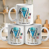 Mug Infirmière Personnalisé À Effet Imprimé 3D Gonflé - Cadeaux D’Anniversaire Pour Infirmières - Cadeau De Reconnaissance, Remerciement, Vie D’Infirmière, Vie De Médecin