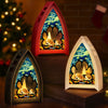Lanterne De Table LED Nuit Étoilée Personnalisée - Cadeaux Commémoratifs Et De Sympathie De Noël Pour Chiens - Pour Toujours Ma Flamme