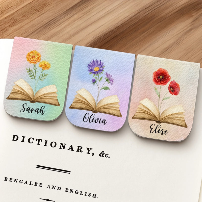 Marque-Page Magnétique En Cuir Personnalisé - Cadeaux Pour Amoureux Des Livres, Rats De Bibliothèque, Lecteurs - La Lecture Est Mon Super-Pouvoir