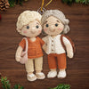 Ornement En Acrylique Au Crochet Personnalisé Avec Photo - Cadeaux De Noël Et D’Anniversaire Pour Meilleures Amies, Femmes, Sœurs, BFF - Âmes Sœurs Pour Toujours