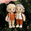 Ornement En Acrylique Au Crochet Personnalisé Avec Photo - Cadeaux De Noël Et D’Anniversaire Pour Meilleures Amies, Femmes, Sœurs, BFF - Âmes Sœurs Pour Toujours
