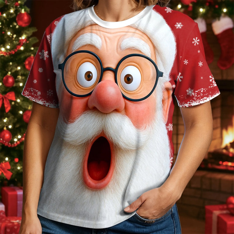 T-Shirt Unisexe Personnalisé - Cadeaux De Noël Et D’Anniversaire Pour Meilleures Amies, Sœurs, BFF, Famille, Vous-Même - Noël Drôle