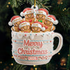 Ornement En Acrylique Personnalisé - Cadeaux De Noël Et D’Anniversaire Pour Maman, Papa, Frère, Sœur, Enfants - Équipe De Biscuits Pour Toujours