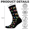 Chaussettes Personnalisées - Cadeaux D’Anniversaire Pour Amoureux Des Chiens, Papa Et Maman Chiens - Miaouël Étincelant