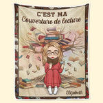 Couverture Personnalisée - Cadeaux Pour Amoureux Des Livres, Rats De Bibliothèque, Lecteurs - L’Amour Des Livres Ne Finit Jamais