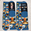 Chaussettes Personnalisées - Cadeaux Pour Amoureux Des Livres, Rats De Bibliothèque, Lecteurs - Un Livre Est Un Ami Qui Ne Te Quitte Jamais