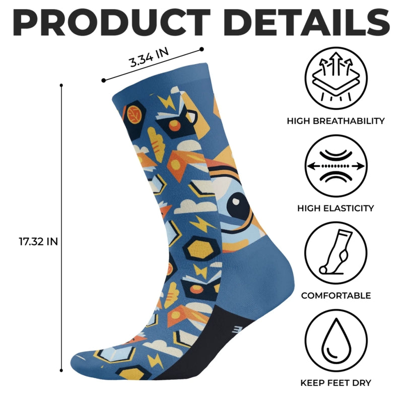 Chaussettes Personnalisées - Cadeaux Pour Amoureux Des Livres, Rats De Bibliothèque, Lecteurs - Un Livre Est Un Ami Qui Ne Te Quitte Jamais