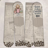 Chaussettes Personnalisées - Cadeaux Pour Amoureux Des Livres, Rats De Bibliothèque, Lecteurs - Je Vis Ma Meilleure Vie De Lecture