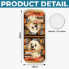 Marque-page magnétique en cuir personnalisé – Cadeaux littéraires pour passionnés de lecture, papas & mamans de chiens, propriétaires de chats – Des pattes marquent ma place