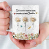 Mug Personnalisé - Cadeaux D’Anniversaire Pour Maman, Fille - Reliées Pour Toujours En Famille