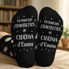 Chaussettes Personnalisées - Cadeaux Pour Amoureux Des Livres, Rats De Bibliothèque, Lecteurs - Le Moment Cinéma Devient Encore Meilleur