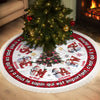 Jupe De Sapin Bonhomme De Neige Personnalisée - Cadeaux De Noël Et D’Anniversaire Pour Maman, Papa, Frère, Sœur, Enfants - Les Cœurs Brillent Ensemble Ce Noël
