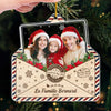 Ornement En Acrylique Personnalisé Avec Photo - Cadeaux De Noël Et D’Anniversaire Pour Maman, Papa, Frère, Sœur, Enfants - Un Message D’Amour De La Famille Pour Noël