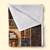 Couverture Personnalisée - Cadeaux Pour Amoureux Des Livres, Rats De Bibliothèque, Lecteurs - La Magie Des Livres Ne S’Éteint Jamais