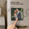 Magnet Photo Musical Personnalisé - Cadeaux De Mariage Et D’Anniversaire Pour Mari Et Femme, Lui Et Elle - Je T’Aime De Tout Mon Cœur Et Au-Delà
