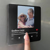 Magnet Photo Musical Personnalisé - Cadeaux De Mariage Et D’Anniversaire Pour Mari Et Femme, Lui Et Elle - Tout Mon Être Aime Tout De Toi