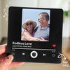 Magnet Photo Musical Personnalisé - Cadeaux De Mariage Et D’Anniversaire Pour Mari Et Femme, Lui Et Elle - Tout Mon Être Aime Tout De Toi