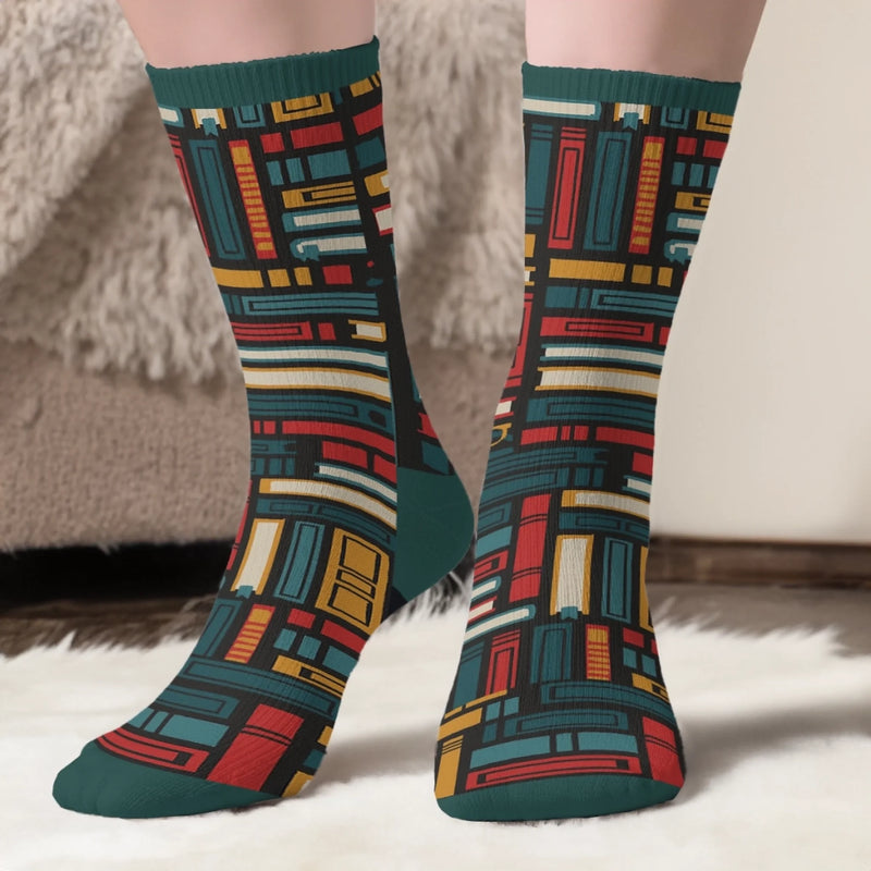 Chaussettes Personnalisées Avec Photo - Cadeaux D'anniversaire, De Noël Ou De Mariage Personnalisés Pour Mari Et Femme, Pour Elle Et Lui, Pour Couples - Un Chapitre Se Ferme, Le Rêve Continue