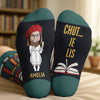 Chaussettes Personnalisées Avec Photo - Cadeaux D'anniversaire, De Noël Ou De Mariage Personnalisés Pour Mari Et Femme, Pour Elle Et Lui, Pour Couples - Un Chapitre Se Ferme, Le Rêve Continue