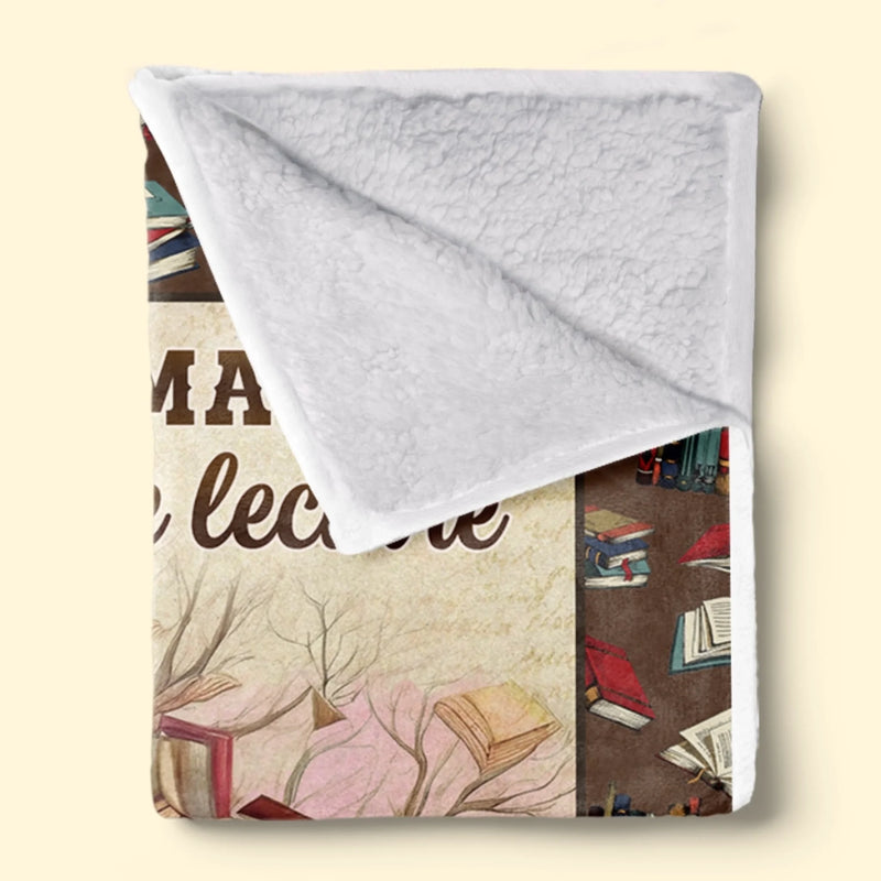 Couverture Personnalisée - Cadeaux Pour Amoureux Des Livres, Rats De Bibliothèque, Lecteurs - L’Amour Des Livres Ne Finit Jamais