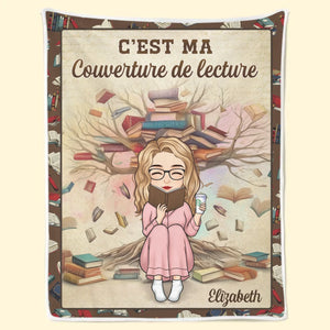 Couverture Personnalisée - Cadeaux Pour Amoureux Des Livres, Rats De Bibliothèque, Lecteurs - L’Amour Des Livres Ne Finit Jamais