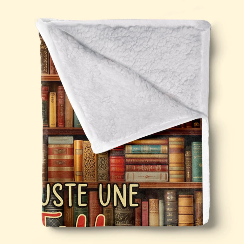 Couverture Personnalisée - Cadeaux Pour Amoureux Des Livres, Rats De Bibliothèque, Lecteurs - Bonheur Sous La Couverture De Livres