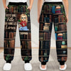 Pantalon De Survêtement Unisexe Personnalisé - Cadeaux Pour Amoureux Des Livres, Rats De Bibliothèque, Lecteurs - Perdue Dans Les Pages, Retrouvée Dans L’Histoire