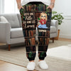 Pantalon De Survêtement Unisexe Personnalisé - Cadeaux Pour Amoureux Des Livres, Rats De Bibliothèque, Lecteurs - Perdue Dans Les Pages, Retrouvée Dans L’Histoire