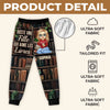 Pantalon De Survêtement Unisexe Personnalisé - Cadeaux Pour Amoureux Des Livres, Rats De Bibliothèque, Lecteurs - Perdue Dans Les Pages, Retrouvée Dans L’Histoire