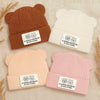 Ensemble Bonnet Et Moufles Bébé Personnalisé - Cadeaux De Naissance Ou De Révélation De Genre Pour Nouvelles Mamans, Nouveaux Papas, Nouveaux Parents, Papa Et Maman Chiens - Une Petite Étincelle Illumine Notre Monde
