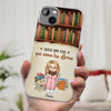 Étui De Téléphone Transparent Personnalisé - Cadeaux Littéraires Personnalisés Pour Les Amoureux Des Livres, Les Rats De Bibliothèque Et Les Lecteurs - Bookmark My Heart