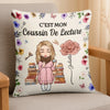 Coussin De Poche Personnalisé – Cadeaux Pour Amoureux Des Livres, Rats De Bibliothèque, Lecteurs – Chaque Livre Marque Les Profondeurs De Mon Âme