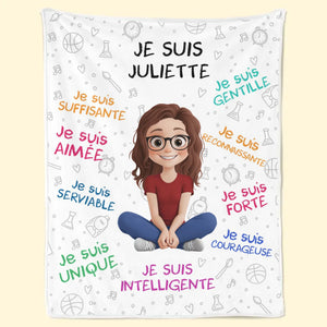 Couverture Personnalisée - Cadeaux Pour Amoureux Des Livres, Rats De Bibliothèque, Lecteurs - Le Bonheur A L’Odeur Des Pages Et De La Chaleur