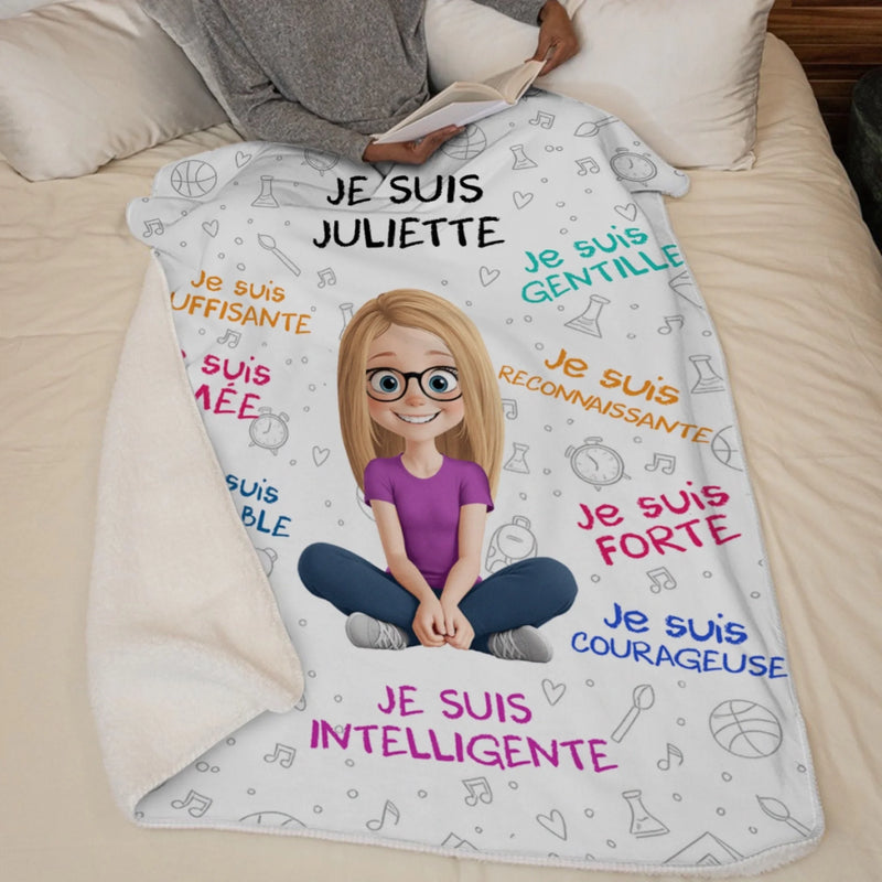 Couverture Personnalisée - Cadeaux Pour Amoureux Des Livres, Rats De Bibliothèque, Lecteurs - Le Bonheur A L’Odeur Des Pages Et De La Chaleur