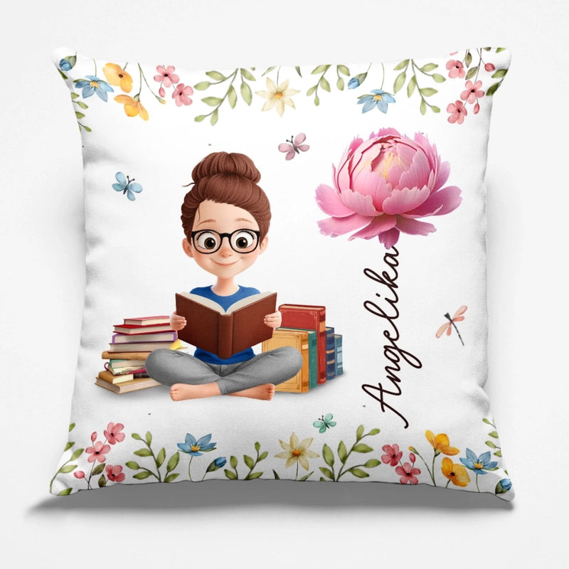 Coussin De Poche Personnalisé – Cadeaux Pour Amoureux Des Livres, Rats De Bibliothèque, Lecteurs – Le Doux Froissement Des Pages Qu’On Tourne