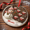 Ornement En Verre Personnalisé - Cadeaux De Noël Et D’Anniversaire Pour Grand-Père, Grand-Mère - La Plus Grande Bénédiction Que Ton Cœur Connaîtra Jamais