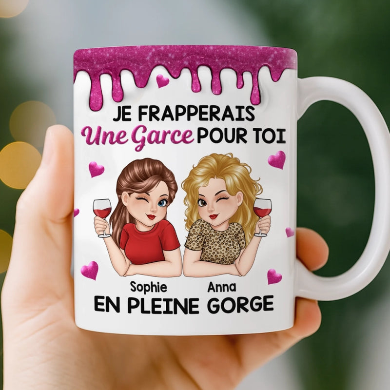 Mug Personnalisé – Cadeaux D’Anniversaire Pour Meilleures Amies, Femmes, Sœurs, BFF – Coordinatrice Du Chaos Et Partenaire De Crime