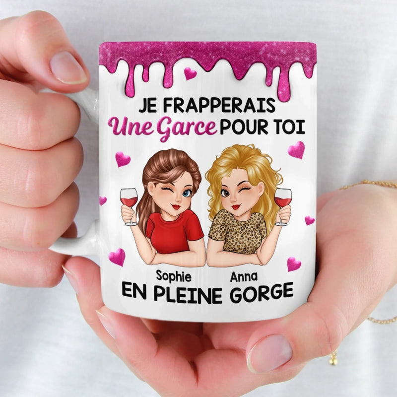 Mug Personnalisé – Cadeaux D’Anniversaire Pour Meilleures Amies, Femmes, Sœurs, BFF – Coordinatrice Du Chaos Et Partenaire De Crime