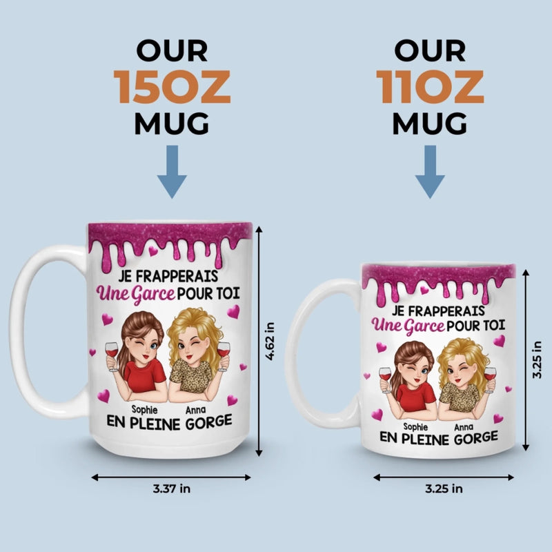 Mug Personnalisé – Cadeaux D’Anniversaire Pour Meilleures Amies, Femmes, Sœurs, BFF – Coordinatrice Du Chaos Et Partenaire De Crime