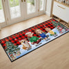 Tapis De Couloir Personnalisé – Cadeaux De Noël Et D’Anniversaire Personnalisés Pour Maman, Papa, Frère, Sœur, Enfants – L’Amour Grandit Ensemble