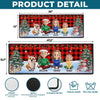 Tapis De Couloir Personnalisé – Cadeaux De Noël Et D’Anniversaire Personnalisés Pour Maman, Papa, Frère, Sœur, Enfants – L’Amour Grandit Ensemble