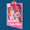 Ornement Acrylique Personnalisé – Cadeau Unique De Noël Ou D’Anniversaire Pour La Famille Et Les Amoureux Des Animaux – Un Lien Inébranlable.