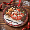 Boule De Noël En Verre Personnalisée Pour Bébé – Cadeaux De Noël, Baby Shower Et Naissance Pour Nouvelles Mamans, Nouveaux Papas, Nouveaux Parents – L’Amour En Miniature